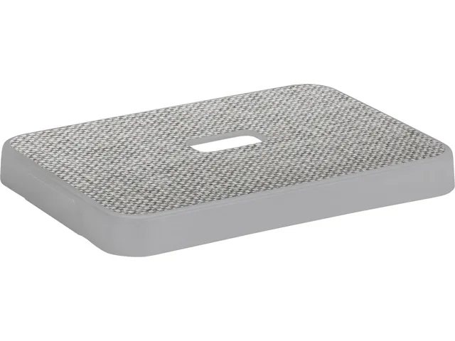 Couvercle Sigma Home 5 L tissu gris clair