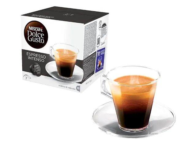 Koffiecups Dolce Gusto espresso intenso 16 stuks