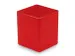 Inzetbak HxLxB 63x54x54mm Polystyreen Rood 50 stuks