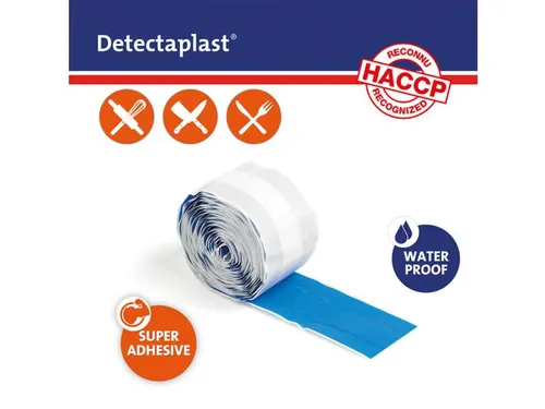 Detectaplast 8055 Pleister waterafstotend blauw 6cmx5m