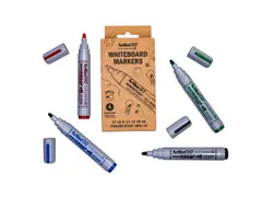 Whiteboardmarker Artline 517 Eco Dry Safe rond Medium assorti 4 stuks