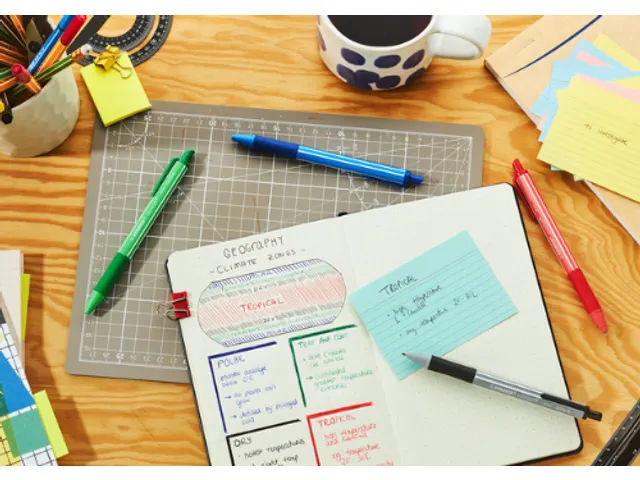 Balpen STABILO pointball colorful medium zwart