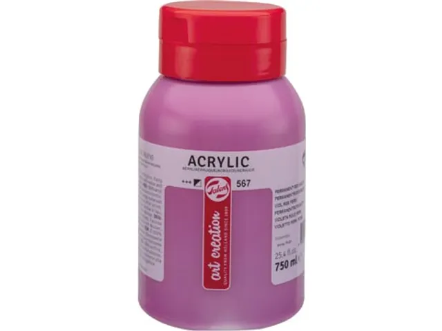 Art Creation acrylverf 750 ml permanentroodviolet