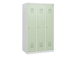 schoollocker,HxBxD 1530x900x500mm,3vak,vak B 300mm,cil.-slot - 2