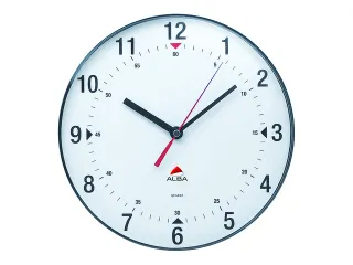 Classic magnetische wandklok met een diameter van 25 cm. - 1
