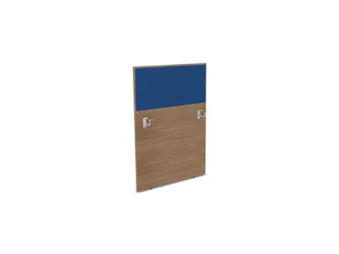 baliepaneel,v. bureau,aanbouw links,B 800mm,NT-cherry,BN6016-blauw