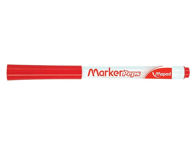 Marqueur tableau blanc Marker'Peps 1,5mm Blister 4 pièces Assorti