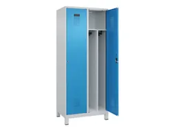locker voor scheiding van kleding,HxBxD 1950x800x500mm,2vak