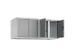 opzetkast,v. locker voor scheiding van kleding,4vak.,vak B 300mm