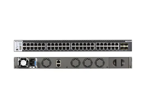 48x10G en 4xSFP+ (shared) Managed Switch