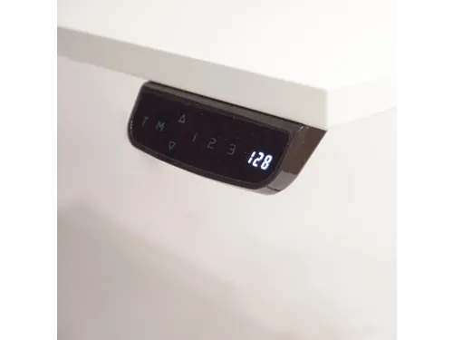 Dextro Plus Zit-sta Bureau Elektrisch 120x80 Robson Eiken 25mm Alu