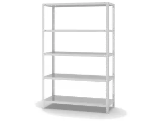 magazijnstelling,grondveld,HxBxD 2000x1300x500mm,vaklast 350kg - 2