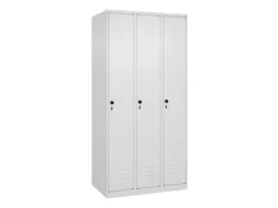 locker voor scheiding van kleding,HxBxD 1850x900x500mm,3vak
