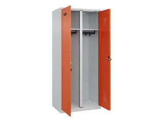locker voor scheiding van kleding,HxBxD 1850x800x500mm,2vak - 1