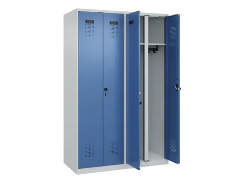 locker voor scheiding van kleding,HxBxD 1850x1200x500mm,4vak