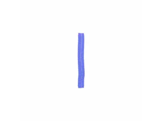 CMT Haarnet Clip cap pp non woven Paars Maat L ca 53cm 1000 Stuks - 5
