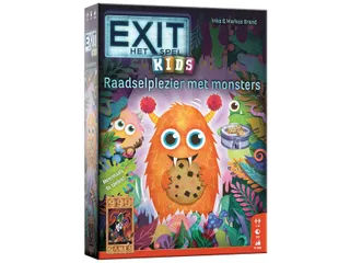 999Games Breinbreker Spel EXIT Kids Raadselplezier met Monsters 5+ - 6