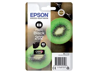 Inktcartridge Epson 202 T02F14 foto zwart C13T02F14010 - 1