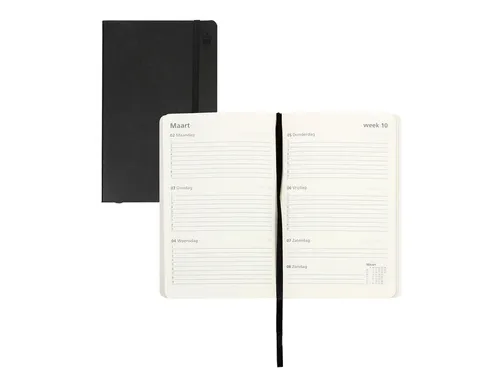 Schoolagenda 2026-2027 18mnd Ryam Studie 7dagen/2pagina's zwart