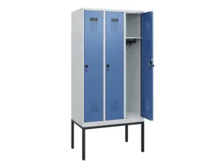 schoollocker,HxBxD 1950x900x500mm,3vak,vak B 300mm,draaigrendel - 1
