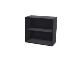 kantoorstelling,opbouwelement,HxBxD 740x800x445mm,CC-zwart - 2