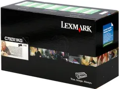 Cartouche toner Lexmark C792X1KG Noir Programme retour