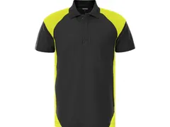 Polo Fristads 7047 GPM Noir/Jaune Taille XL