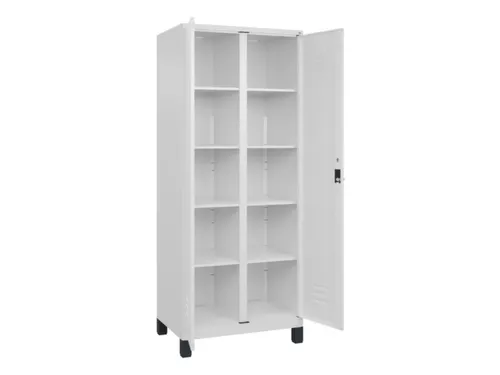 wasgoedverdeelkast,HxBxD 1950x800x500mm,vak B 400mm,draaigrendel