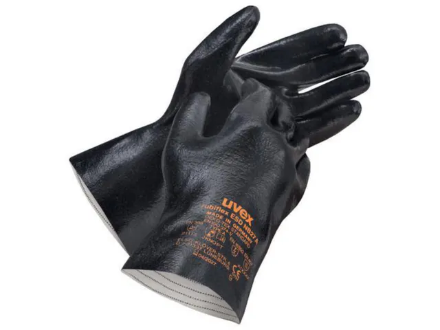Uvex 60880 Rubiflex ESD NB27A chemische handschoenen, maat 7
