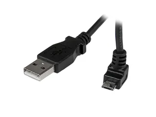 2m micro USB-kabel A-naar-micro-B met opwaartse hoek - 1