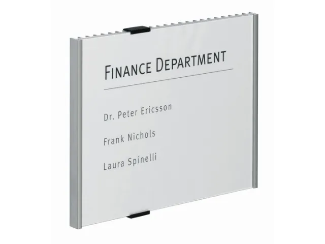 Outlet Op=Op Durable Deurbord Infosign 297X210Mm Zilverkleur