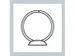 Ringband Esselte 23 Rings A4 20Mm O-mech Panorama Rood