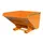 Kiepbak 1103x1570x1720mm 1.7m³ Afrolmechaniek Gelakt Ral2000