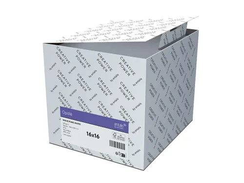Envelop Vierkant 160x160mm Strip Opale Velijn reference 130µm hoogwit