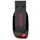 SanDisk Cruzer Blade USB flash drive 16GB USB Rood Zwart