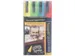 Securit Krijtmarker Medium, Etui Met 4 Stuks Assorti Kleuren