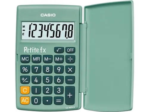 zakrekenmachine Petite FX, groen
