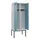 locker voor scheiding van kleding,HxBxD 2120x800x500mm,2vak