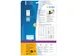 HERMA 5115 CD-etiketten A4 Ø 116mm/18,5mm mat Wit 50 stuks