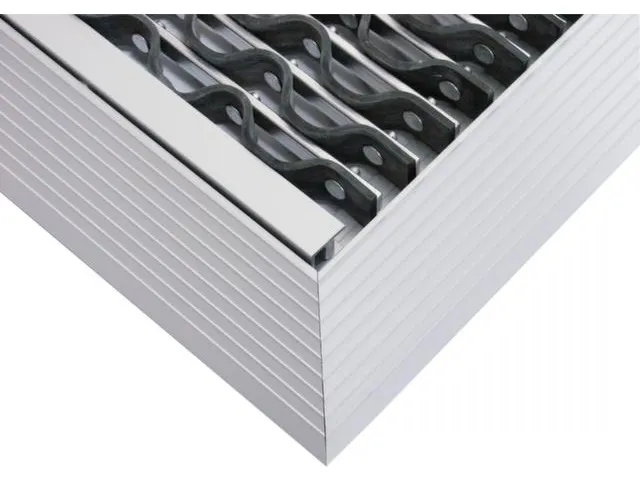 Aluminium Rand Voor Schoonloopmat Bxl 585X385Mm Afgeschuind