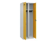 locker voor scheiding van kleding,HxBxD 1850x600x500mm,2vak