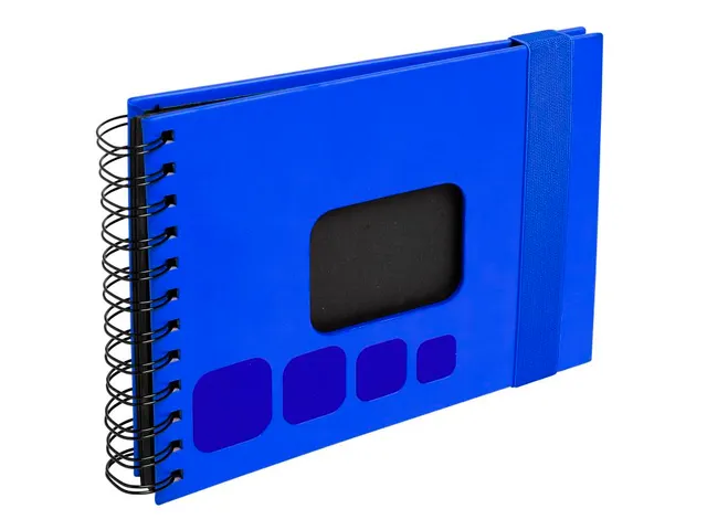 Album spiraal 23x16c m OFFISSIMO blauw