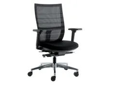 Bureaustoel Euroseats Curve Deluxe zwart