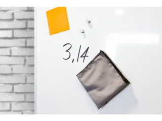 Reinigingsdoekje Kangaro voor whiteboards 30x30cm grijs magnetisch - 7
