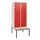 Dubbeldekse dekenkist,HxBxD 1950x800x815mm,2x2vak.,vak B 400mm
