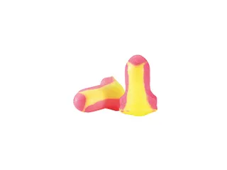 Howard Leight Laser Lite oordoppen, SNR 35 dB, roze/geel, per 500 paar - 1
