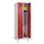 locker,HxBxD 1950x600x500mm,2vak,vak B 300mm,draaigrendel,voeten