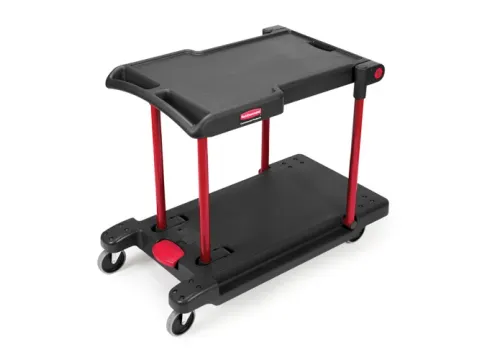 Multifunctionele Servicewagen Rubbermaid 181kg zwart rood