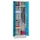kleding-/wasgoedkast,HxBxD 1850x600x500mm,RAL7035,front RAL5012