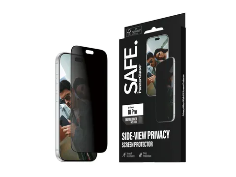 PanzerGlass SAFE. by Privacy Screen Protector iPhone 2026 Pro | Ult